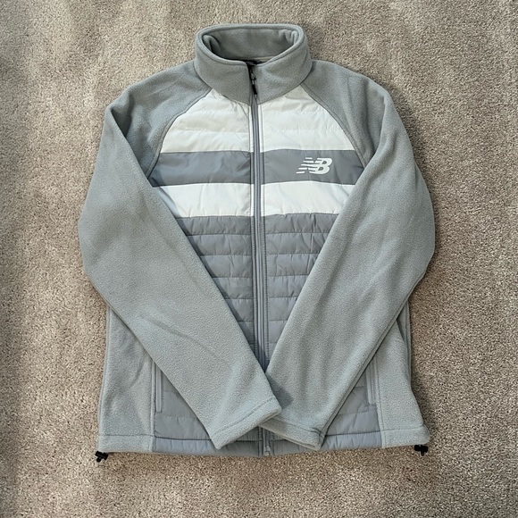New Balance Men’s Fleece Jacket Size Small - Picture 3 of 3